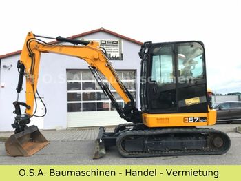 Minigraafmachine JCB 57C-1**Neuwertig**mit Löffelpaket*-ab 823€/mtl.