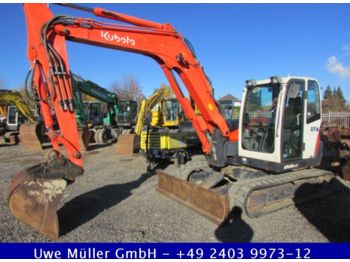 Minigraafmachine Kubota KX 080-3 alpha