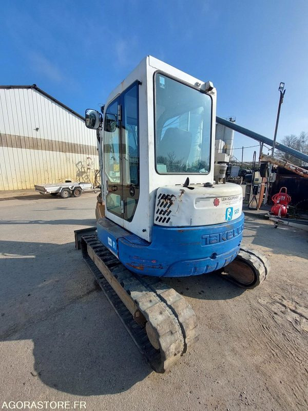 Minigraafmachine MINI PELLE SUR CHENILLE  TAKEUCHI TB153FR  - 2012 / 8305 HEURES