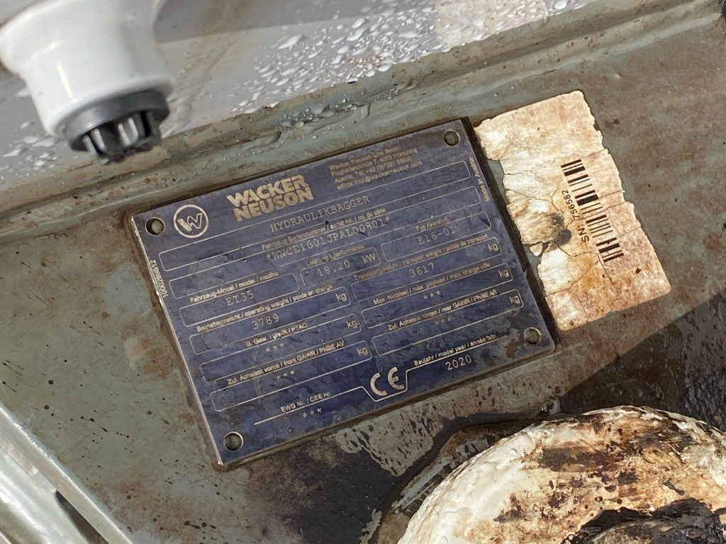 Minigraafmachine Wacker ET 35