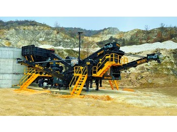 FABO MCC SERIES 200-250 TPH MOBILE CONE CRUSHER PLANT FOR HARDSTONE - mobiele breker