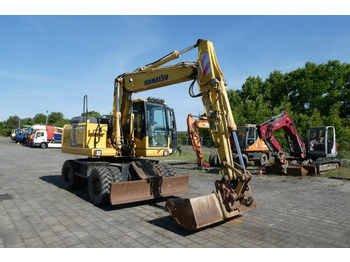 Mobiele graafmachine KOMATSU HANOMAG Mobilbagger PW140-7 Mobilbagger