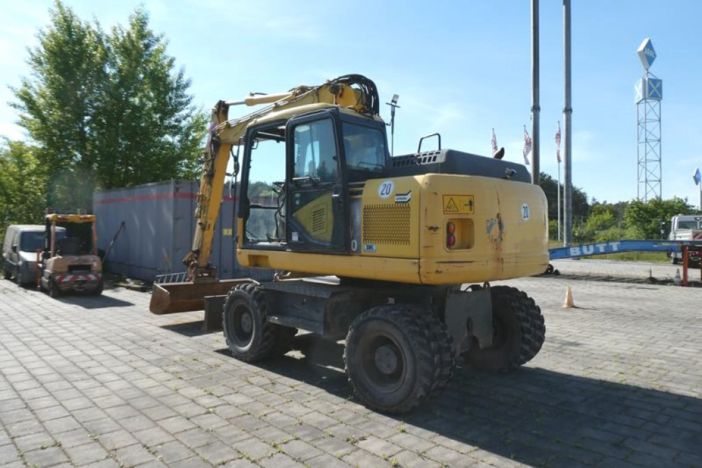 Mobiele graafmachine KOMATSU HANOMAG Mobilbagger PW140-7 Mobilbagger