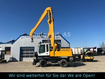 Mobiele graafmachine Liebherr 932 Litronic Umschlagbagger Greifer MatrialHand
