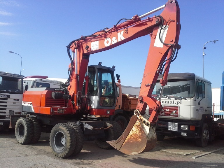 vuilnis tolerantie aflevering O&K MH 4 CITY mobiele graafmachine uit Polen kopen bij Truck1, ID: 1824265 vuilnis tolerantie aflevering O&K MH 4 CITY mobiele graafmachine uit Polen kopen bij Truck1, ID: 1824265
