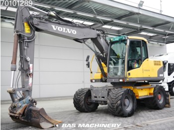 Mobiele graafmachine Volvo EW140C Ex dutch machine - all functions