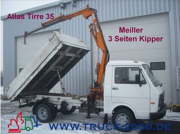 VW LT 55 3 Seiten Kipper+AtlasTirre35 faltbar 2,7t. - Mobiele kraan