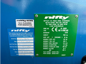 Niftylift hr17 N Hybrid - Hoogwerker: afbeelding 3
