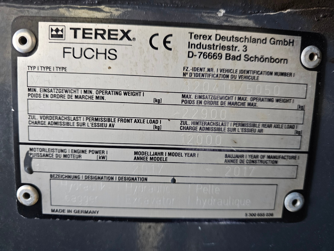 Overslagkraan Fuchs MHL 320 Materialhandler With Magnet System