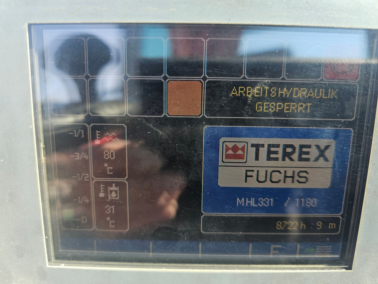 Overslagkraan Fuchs MHL 331 Material Handler