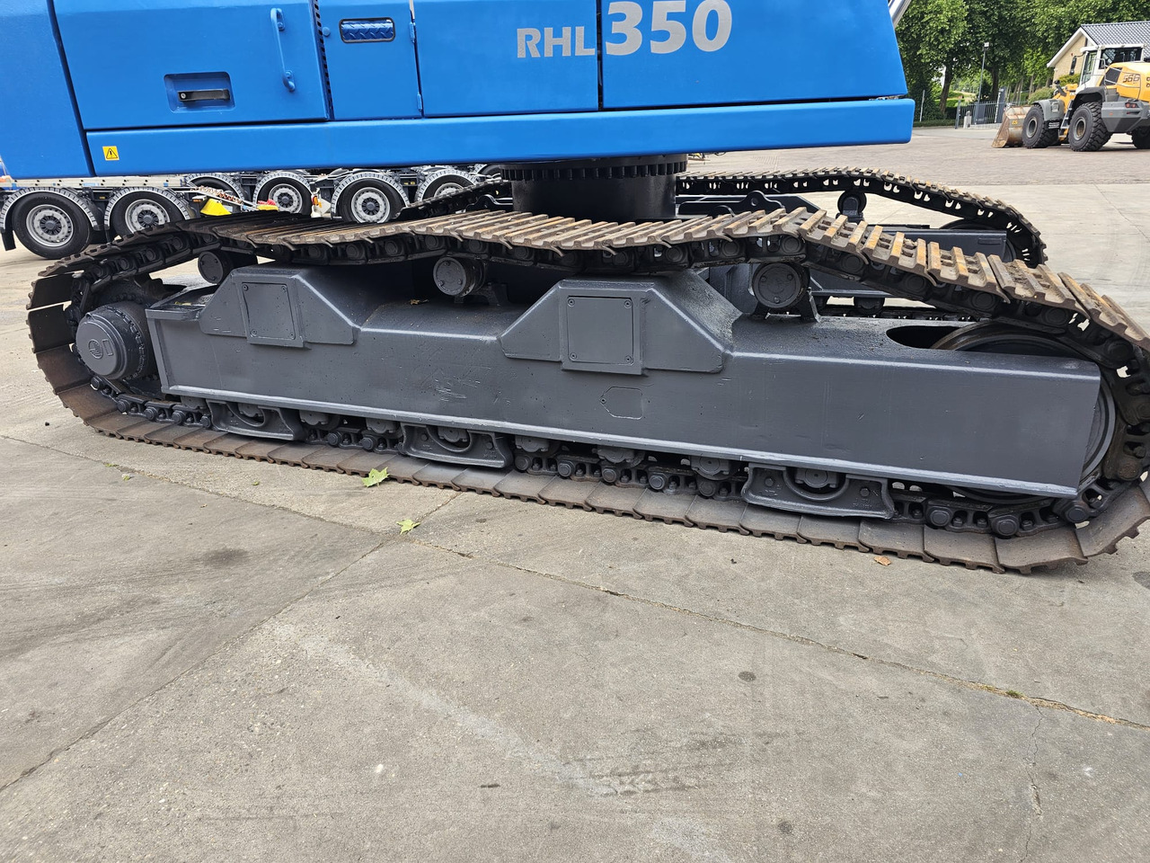 Overslagkraan Fuchs RHL 350 Materialhandler  With Adjustable Tracks