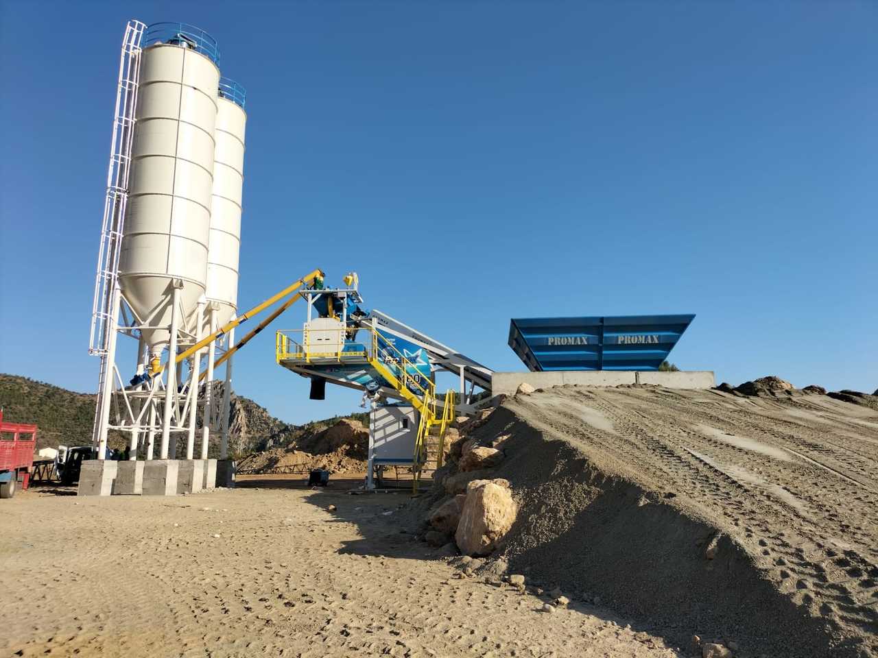 Nieuw Betoncentrale PROMAX MOBILE CONCRETE BATCHING PLANT M60-SNG(60M3/H): afbeelding 4