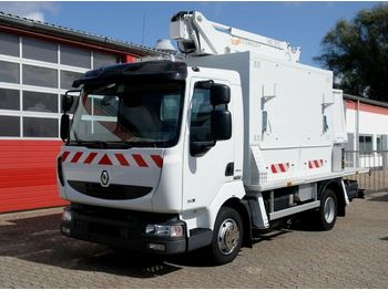 Vrachtwagen hoogwerker Renault Midlum 180.08 Arbeitsbühne EN140TPC E5 TÜV UVV: afbeelding 1