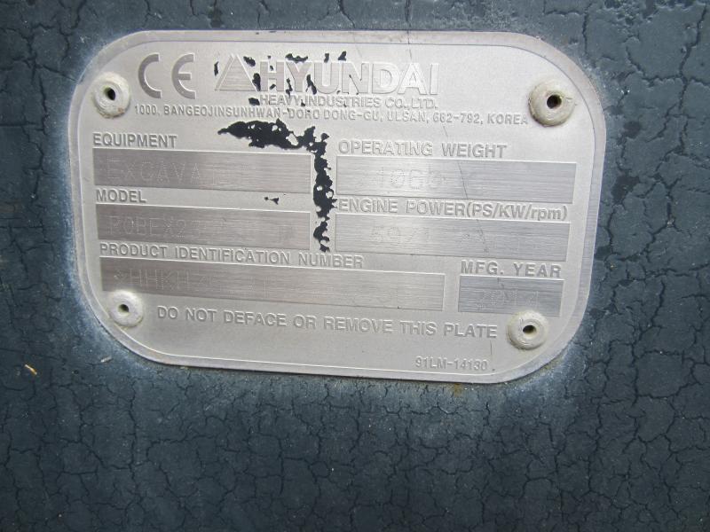 Rupsgraafmachine Hyundai 235 LCR 9A