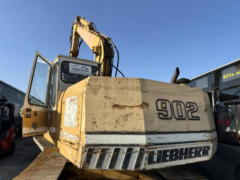 Rupsgraafmachine Liebherr A902 A902 D 904 NA Kettenbagger einsatzbereit!