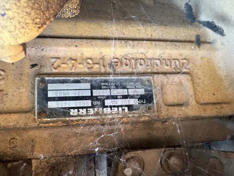 Rupsgraafmachine Liebherr A902 A902 D 904 NA Kettenbagger einsatzbereit!