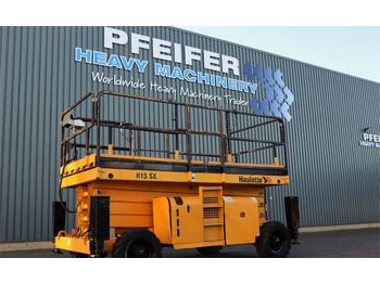 Schaarlift Haulotte H15SX Diesel, 4x4 Drive, 15m Working Height, Rough