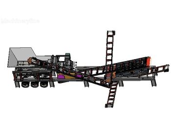 POLYGONMACH PMSC - 1110 mobile impact crusher for recycling - Slagbreker