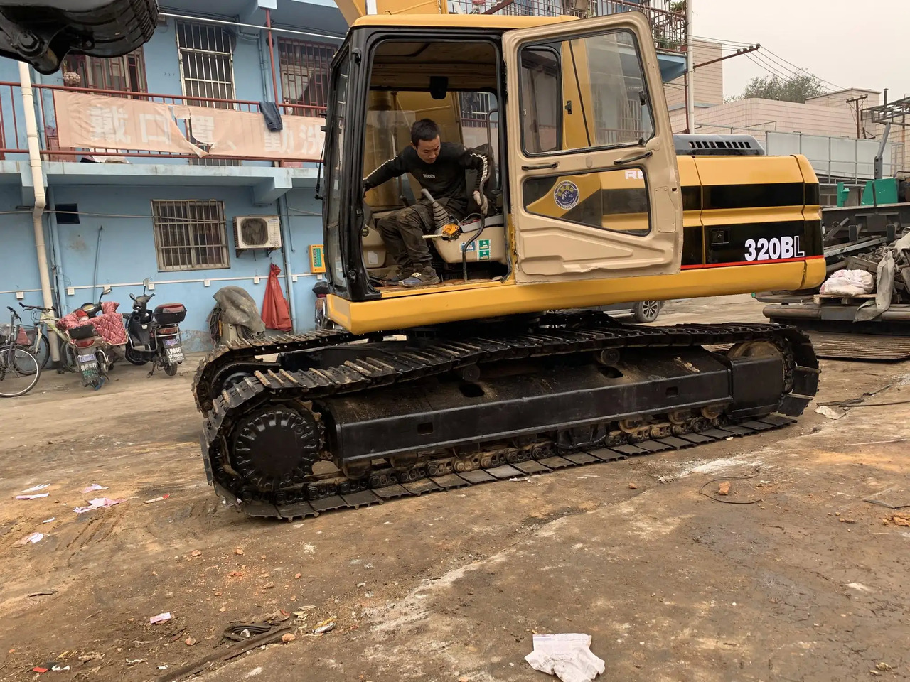 Rupsgraafmachine Used CAT Excavator 320B 320BL 320C 320CL 320D 320D2 320D2L Made In Japan: afbeelding 3