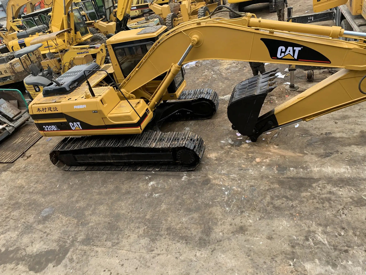Rupsgraafmachine Used CAT Excavator 320B 320BL 320C 320CL 320D 320D2 320D2L Made In Japan: afbeelding 4