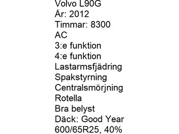 Wiellader Volvo L90G: afbeelding 1