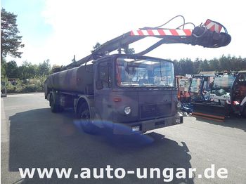 Vrachtwagen hoogwerker MAN 14.192 Unterflur Hubarbeitsbühne / Enteiser Schröder