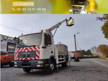 Vrachtwagen hoogwerker MAN TGL 12.180 Hoogwerker Palfinger Bison TKA17