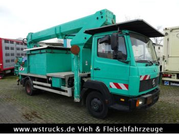 Vrachtwagen hoogwerker Mercedes-Benz 814 Ruthmann T205 Höhe 20,5m