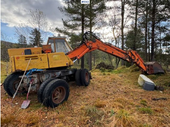 Wiellader  1975 Atlas wheeled excavator. Repair project
