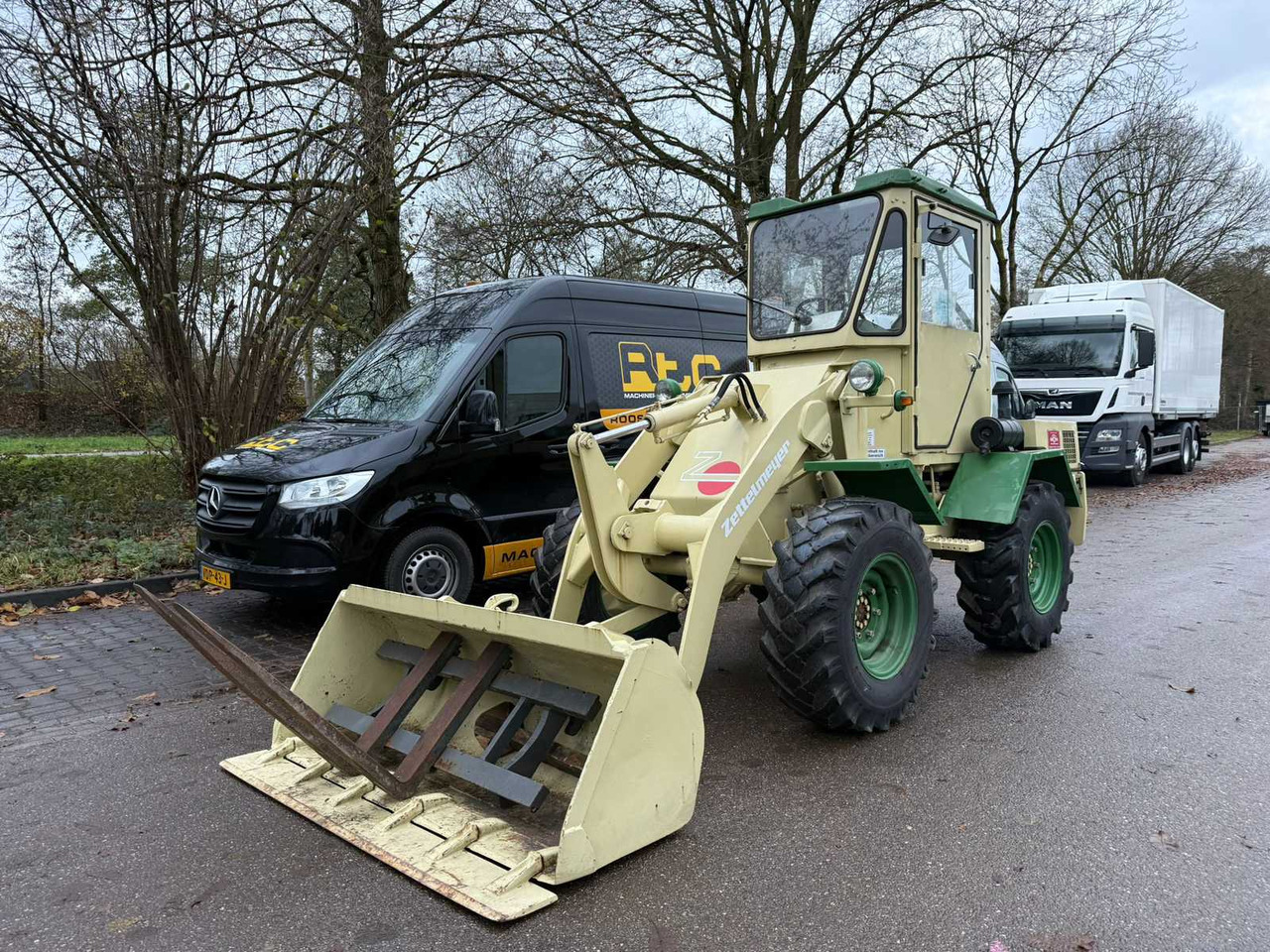 Wiellader 1979 ZETTELMEYER ZL500 SHOVEL