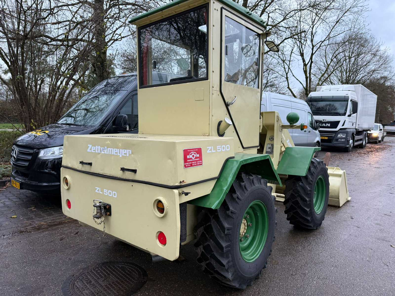 Wiellader 1979 ZETTELMEYER ZL500 SHOVEL