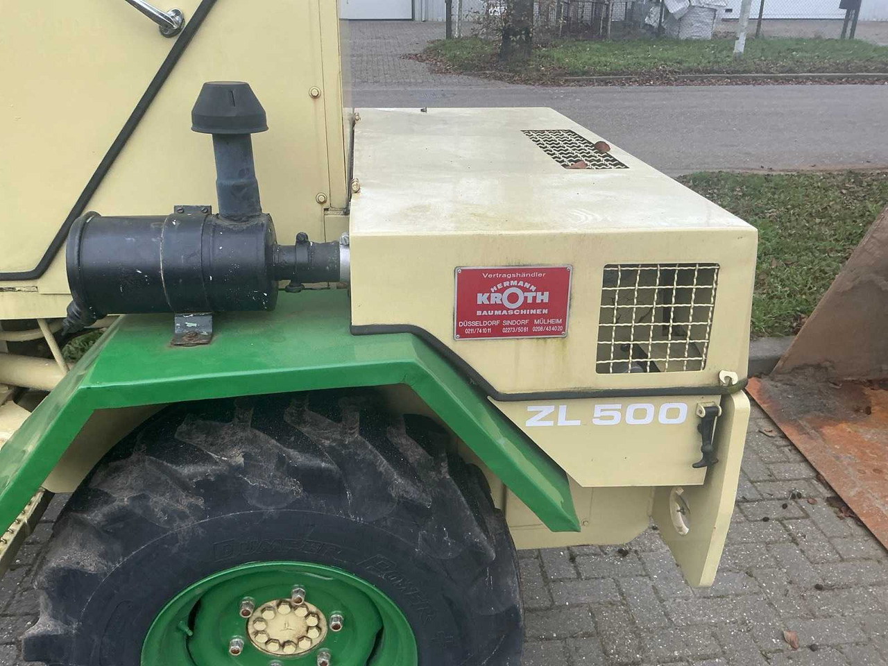 Wiellader 1979 ZETTELMEYER ZL500 SHOVEL