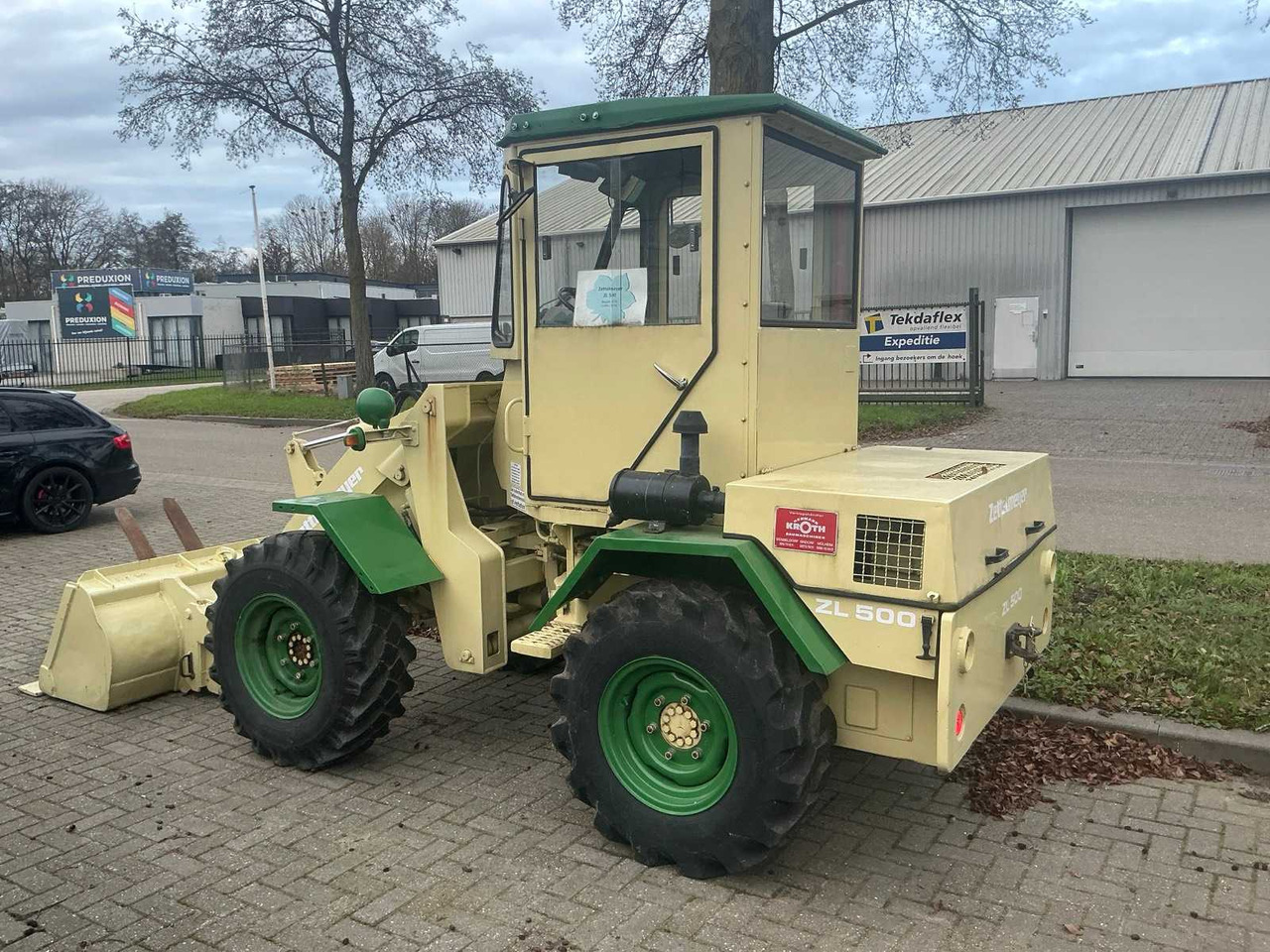 Wiellader 1979 ZETTELMEYER ZL500 SHOVEL