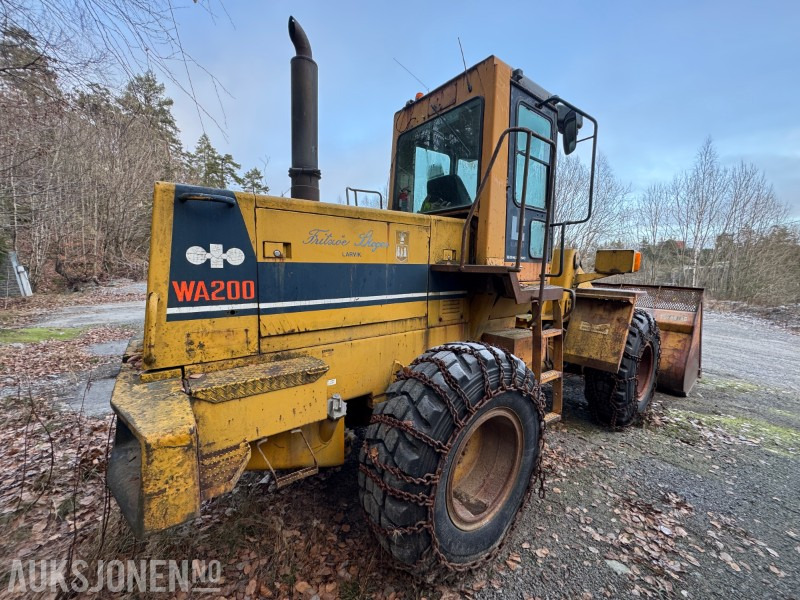 Wiellader 1980 Komatsu WA200 Hjullaster