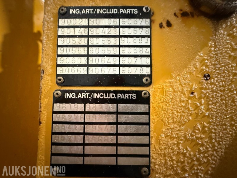 Wiellader 1986 Volvo L90 Hjullaster med skuffe