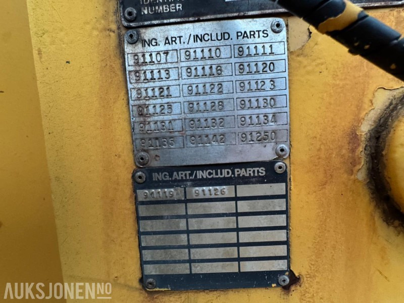 Wiellader 1988 VOLVO BM L30 HJULLASTER, SENTRALSMØRING, VEKTSYSTEM