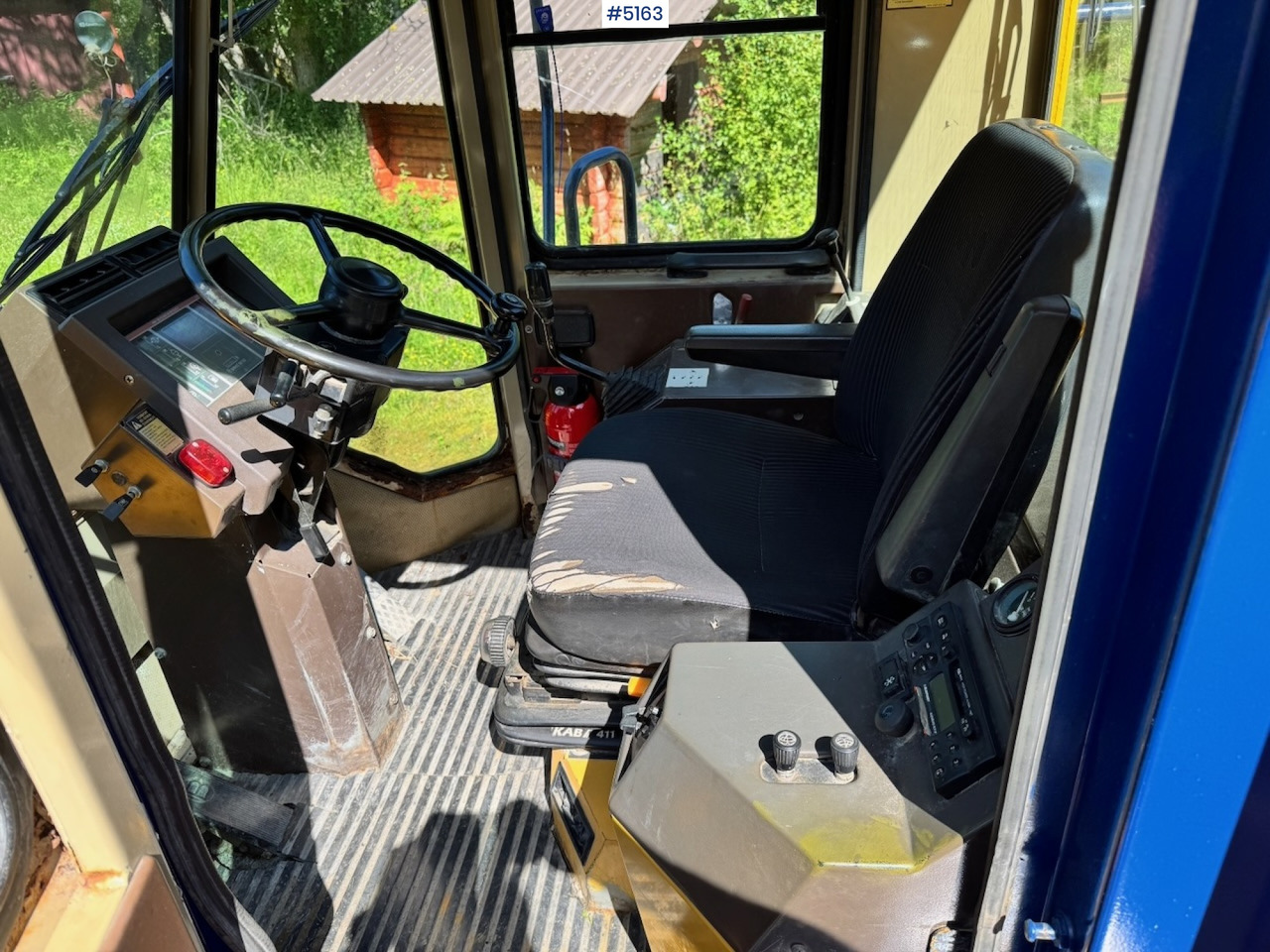 Wiellader 1994 Komatsu WA420-1 Wheel Loader w/ Bucket. 7200 hours!