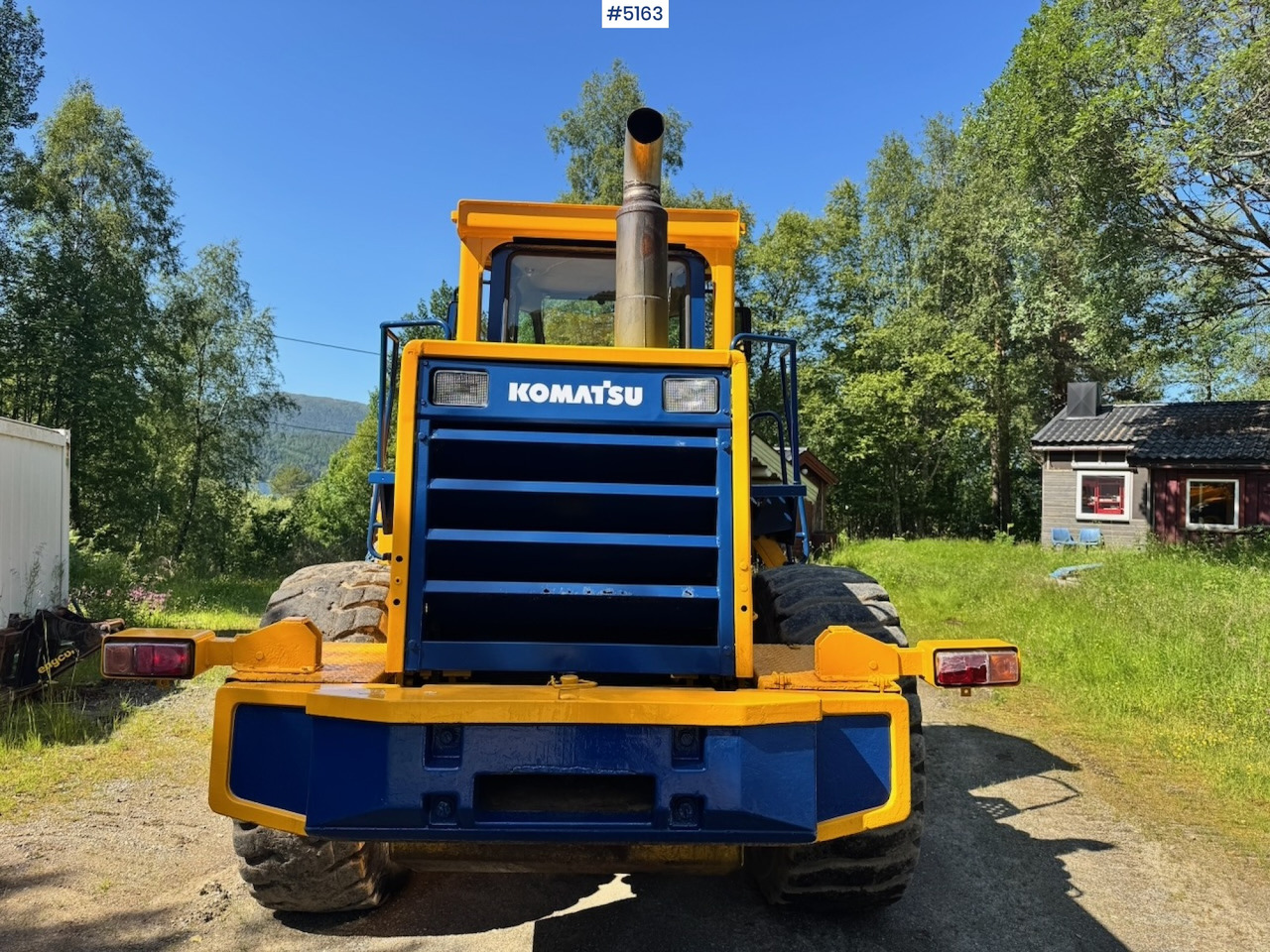Wiellader 1994 Komatsu WA420-1 Wheel Loader w/ Bucket. 7200 hours!
