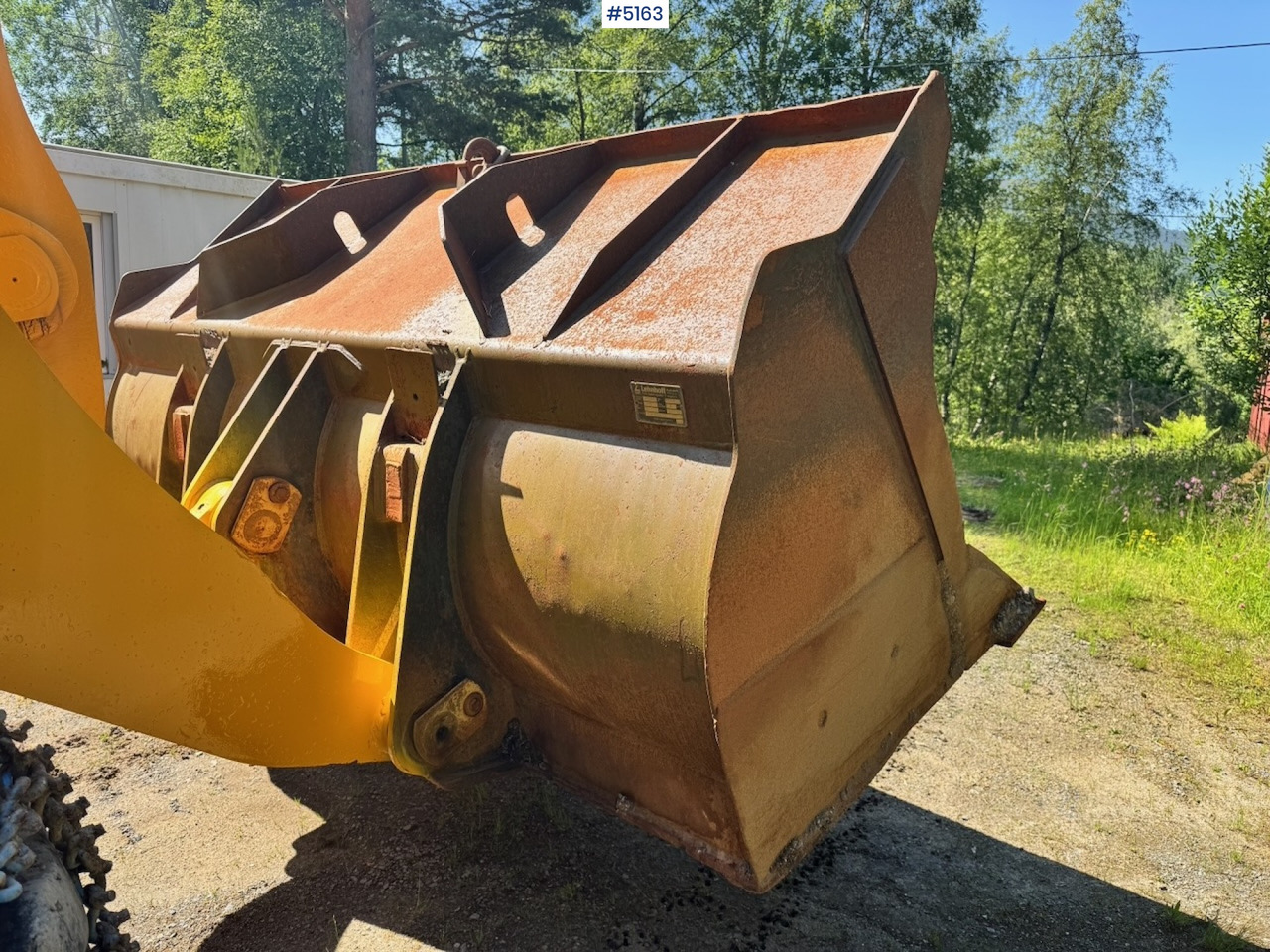 Wiellader 1994 Komatsu WA420-1 Wheel Loader w/ Bucket. 7200 hours!