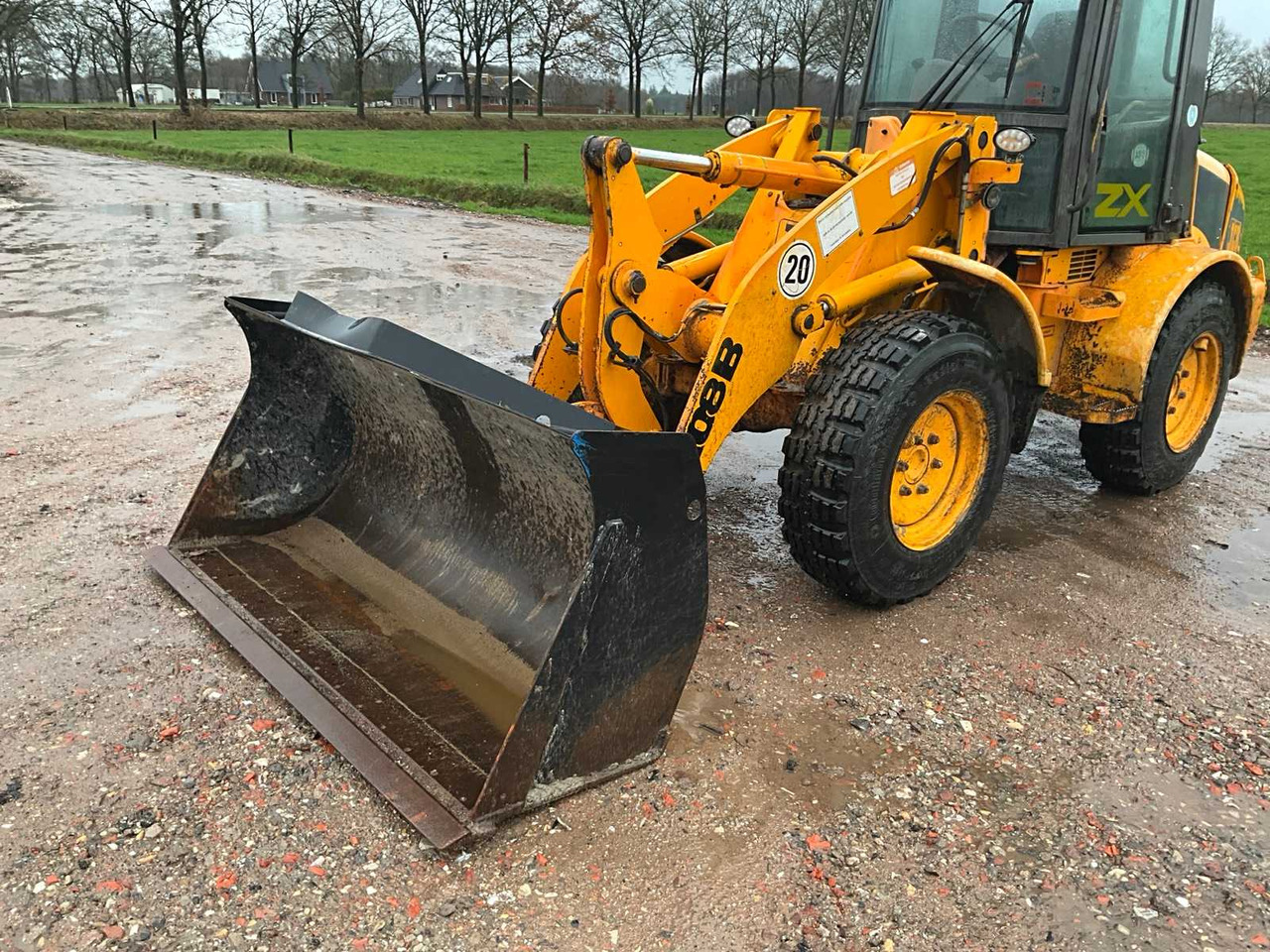 Wiellader 1997 JCB 408 B SHOVEL