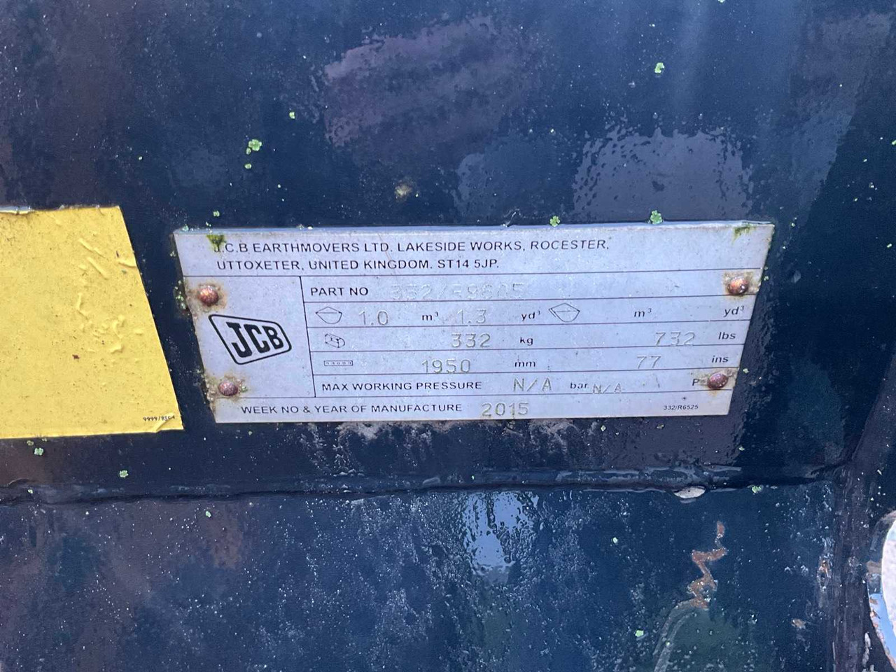 Wiellader 1997 JCB 408 B SHOVEL