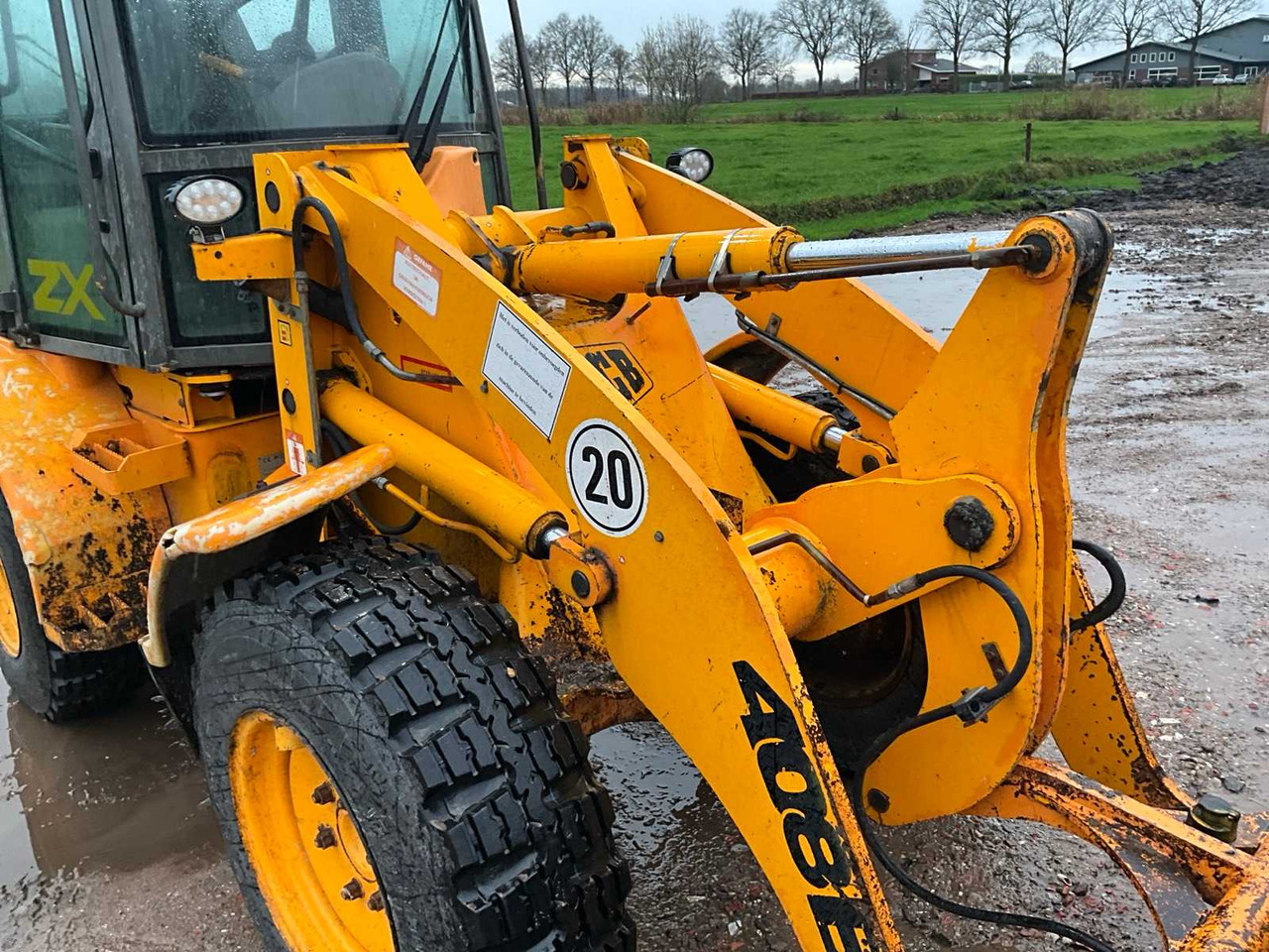 Wiellader 1997 JCB 408 B SHOVEL
