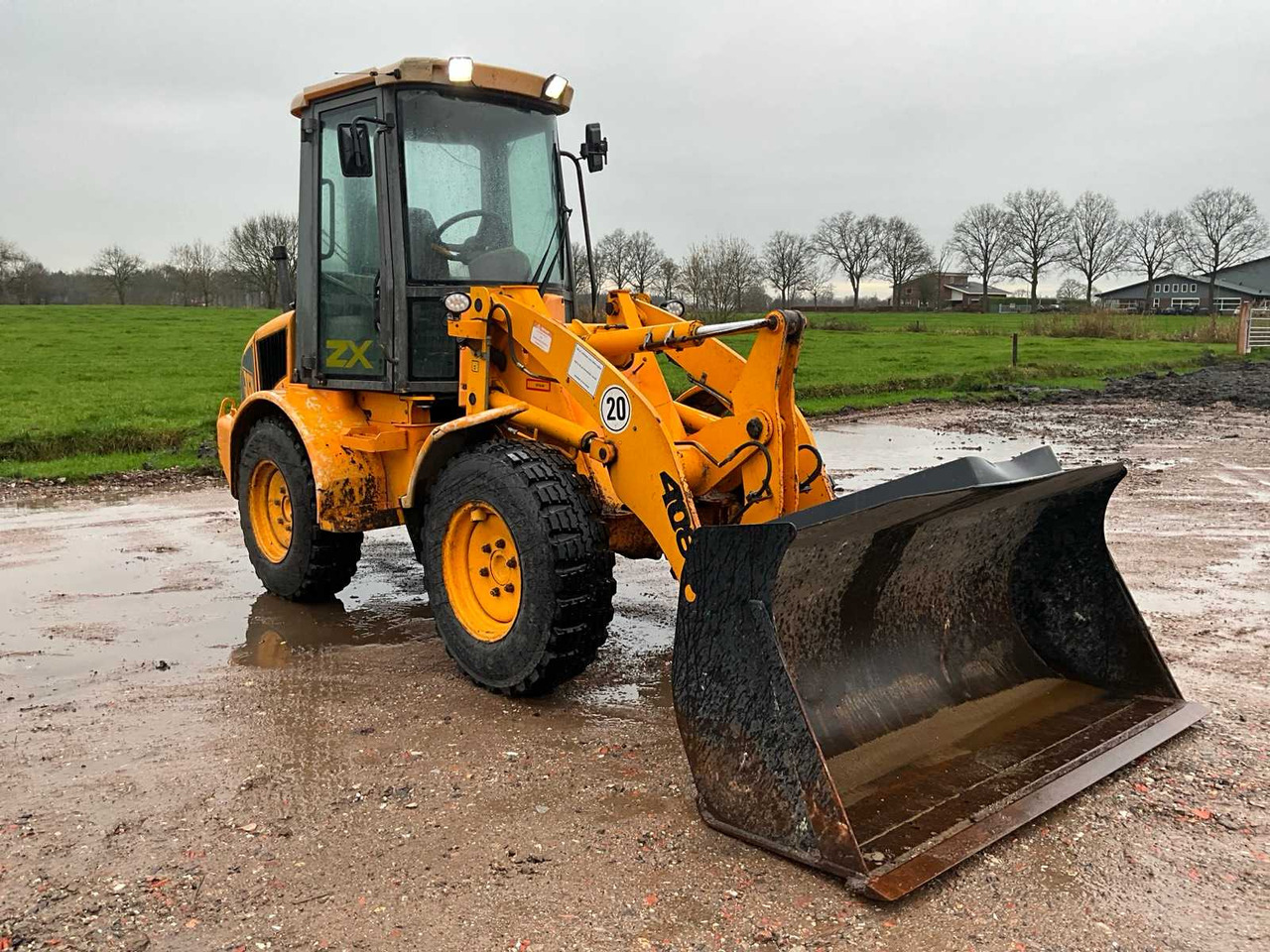 Wiellader 1997 JCB 408 B SHOVEL