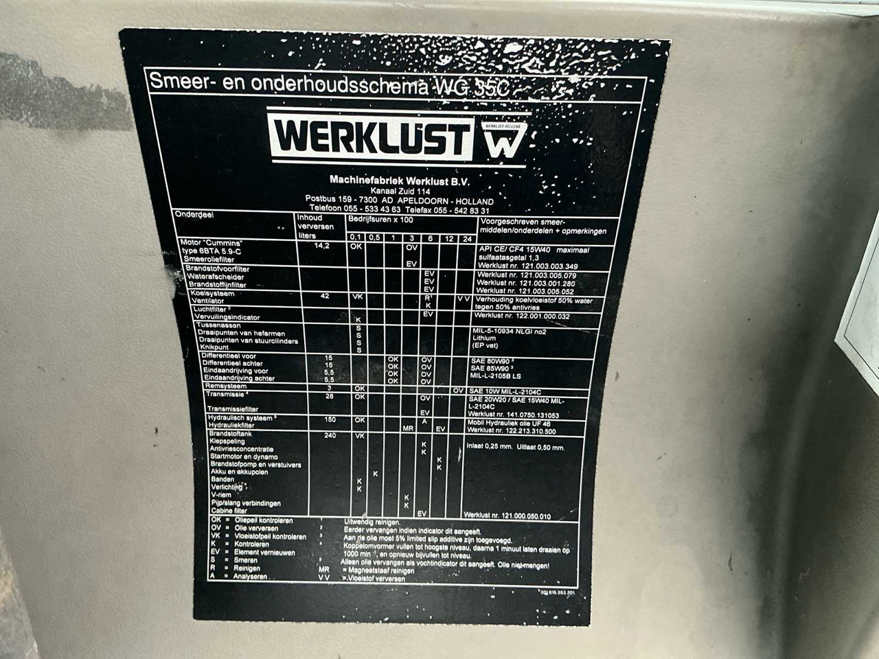 Wiellader 2000 WORK ETHIC WG35D SHOVEL