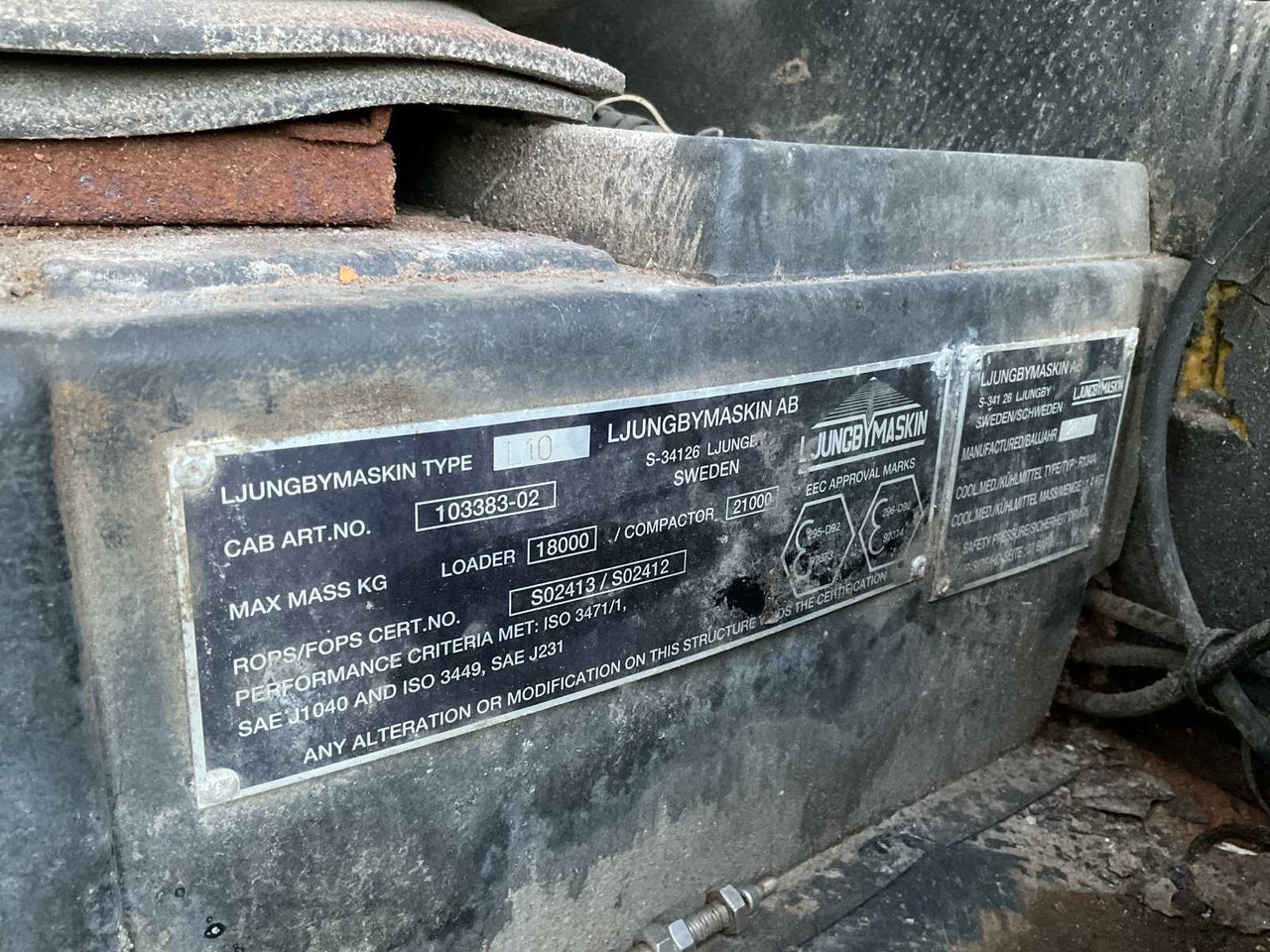 Wiellader 2001 LJUNGBY MASKIN L-10 SHOVEL / WHEEL LOADER