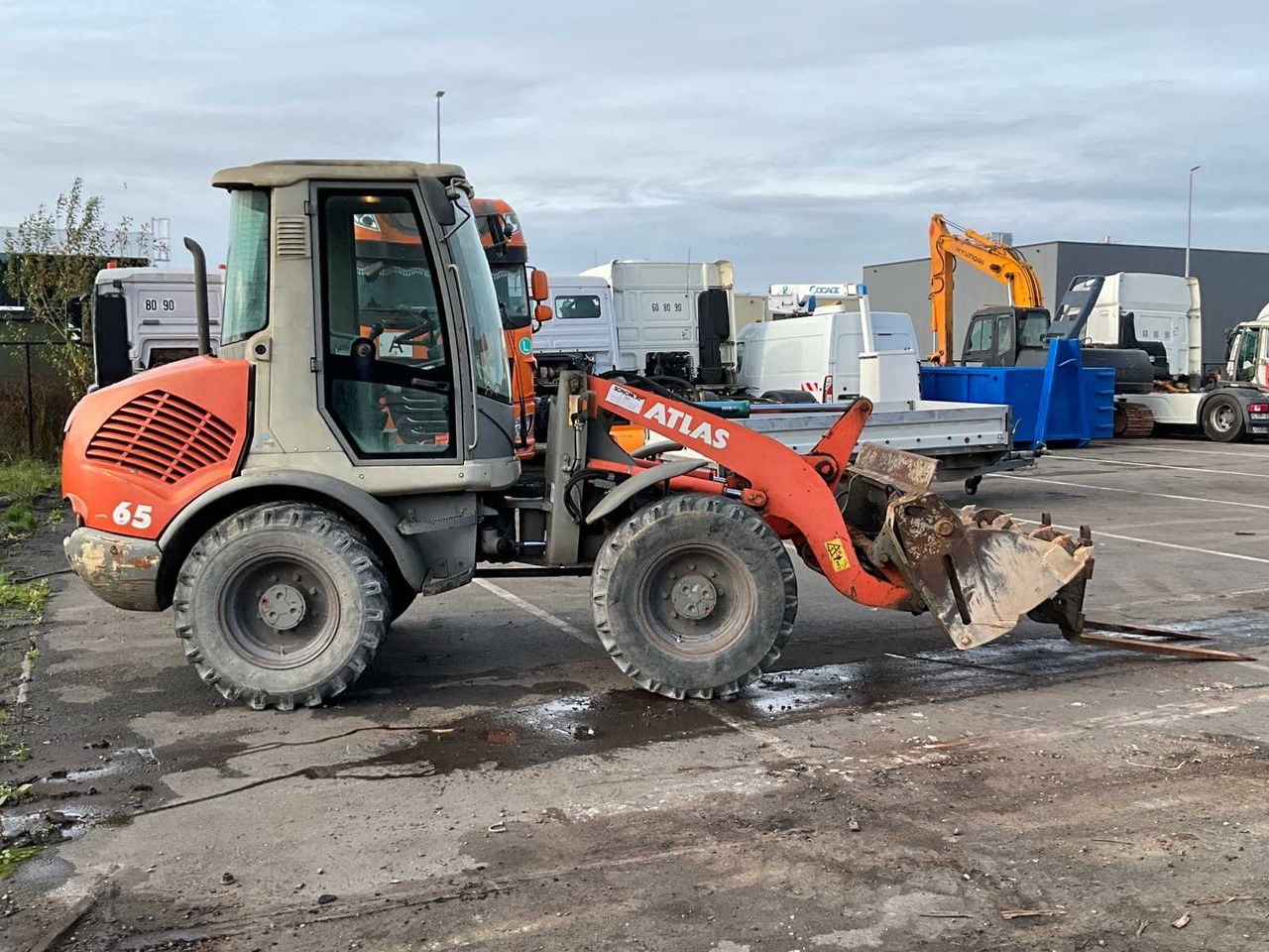 Wiellader 2003 ATLAS 65 SHOVEL