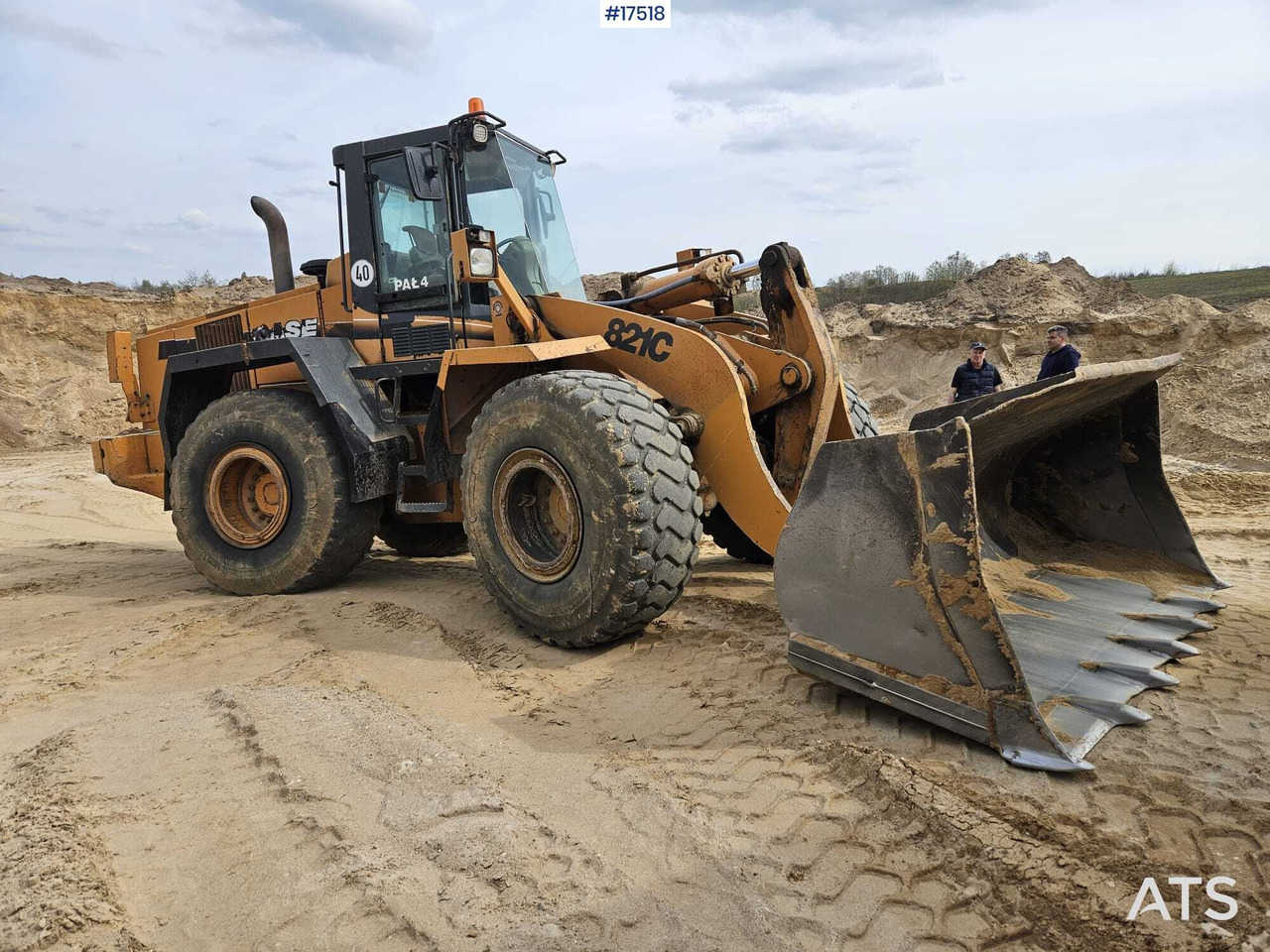 Wiellader 2004 Case  821C