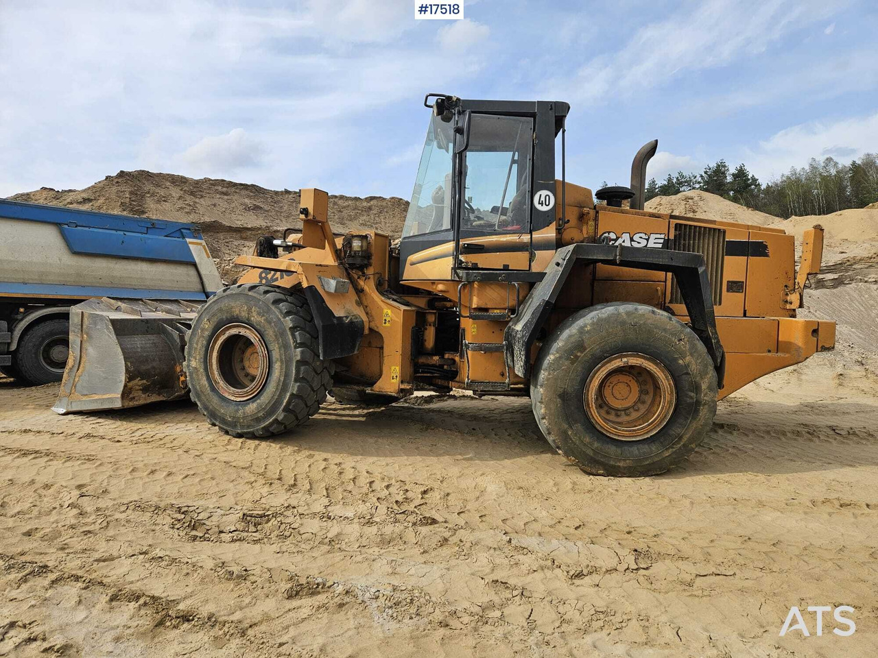 Wiellader 2004 Case  821C
