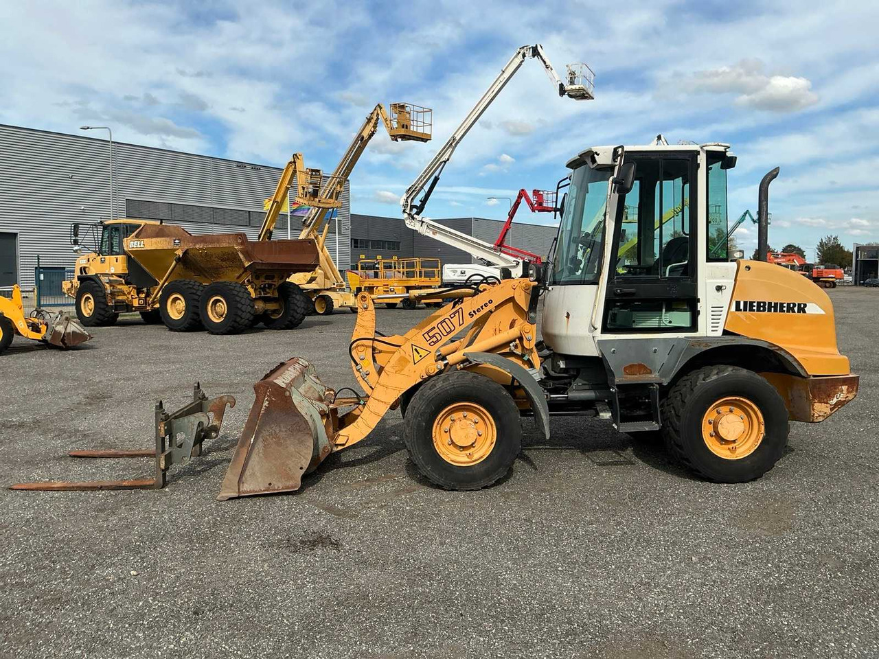 Wiellader 2006 LIEBHERR L 507 STEREO SHOVEL