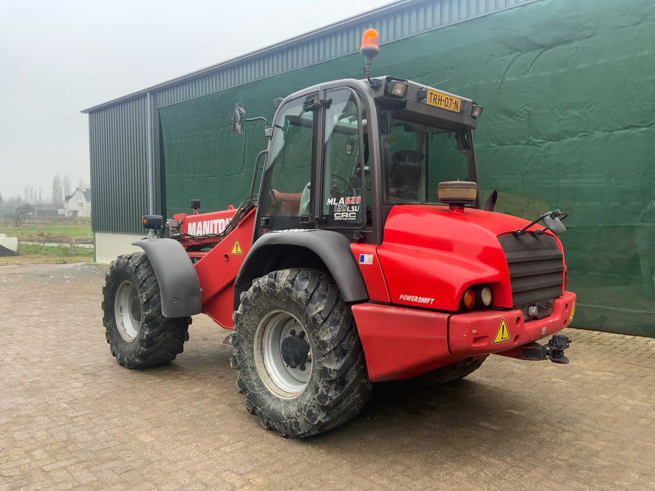 Wiellader 2007 MANITOU MLA628 120LSU SHOVEL